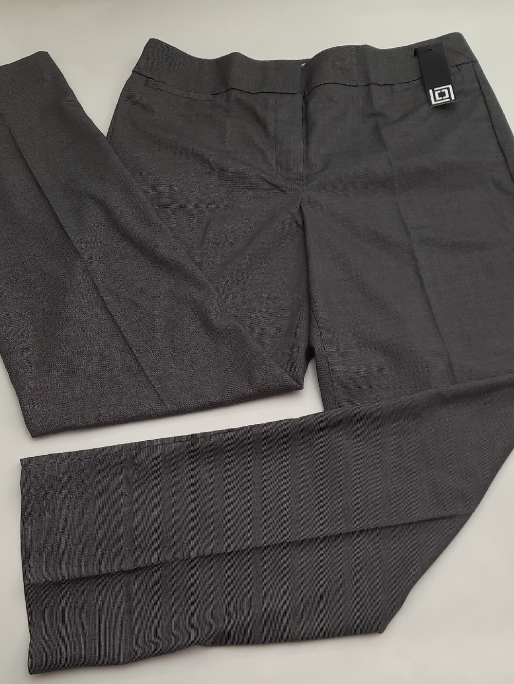 Liz Claiborne Black and White Patterned Dress Pants - NEW WITH TAGS - Size 10S